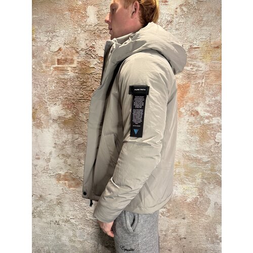 Pure Path Active Flex Short Parka Jacket Grey