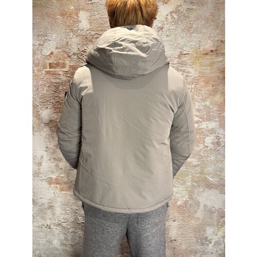Pure Path Active Flex Short Parka Jacket Grey