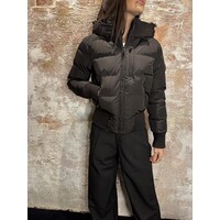 Tate Bomber Jacket True Black