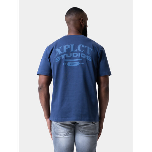 Xplct Studios Hybrid Tee Navy