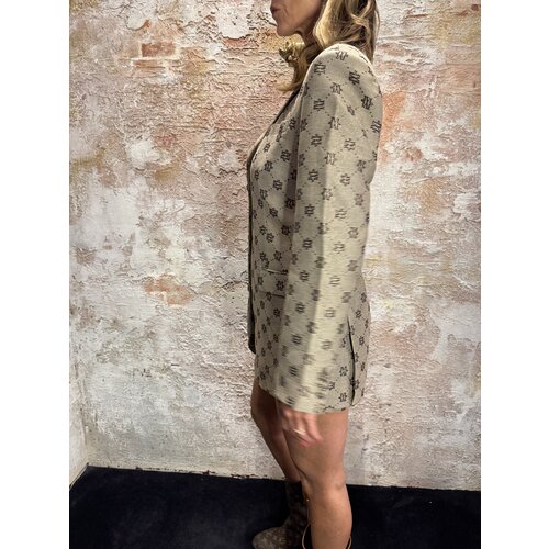 Josh V Estrella Oversized Blazerjurk Met Short Brown