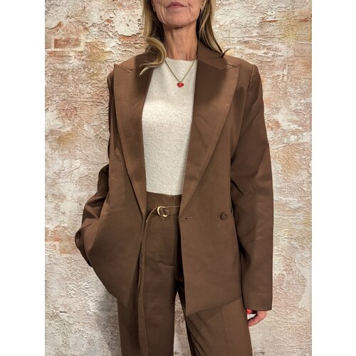 Josh V Deacon Blazer Dark Brown