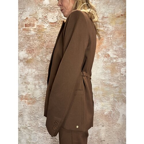Josh V Deacon Blazer Dark Brown