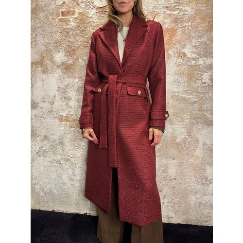 Nikkie Nikkie Loreda Coat Wine Red Nikkie Nikkie Loreda Coat Wine Red