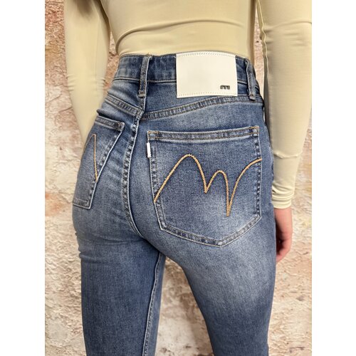 MET Jeans Cara T1L813 High Waist Blue