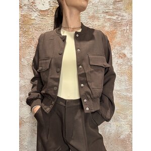 Sisters Point Garwin Bomber Dark Chocolate