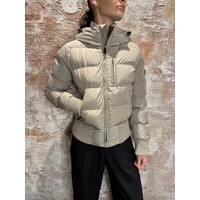 Tate Bomber Jacket Aluminum