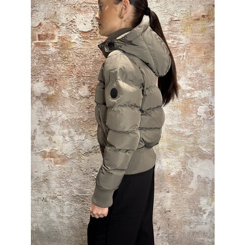 Airforce Tate Bomber Jacket Bungee Cord Airforce Tate Bomber Jacket Bungee Cord