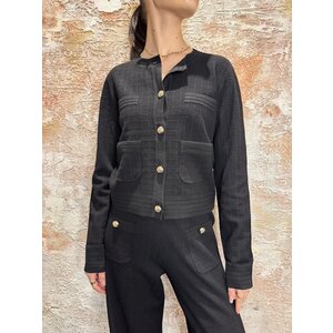 Nikkie Limeira Knitted Vest Black