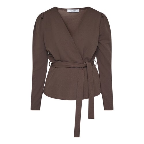 Sisters Point Nasa Top LS  Dark Chocolate