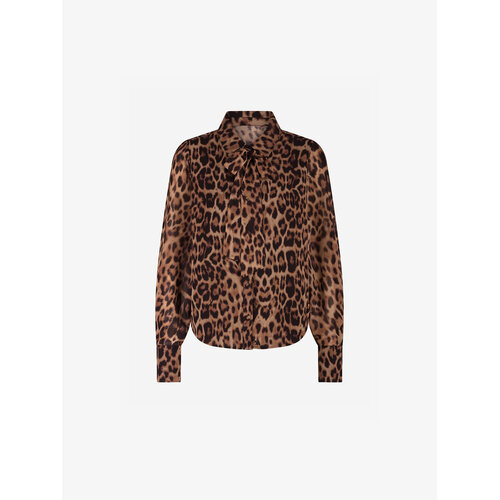 Nikkie Leopard Blouse Toffee Nikkie Leopard Blouse Toffee