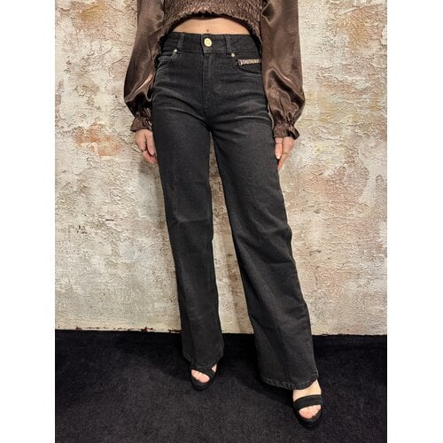 Nikkie Lynn Wide Leg Jeans Black Nikkie Lynn Wide Leg Jeans Black