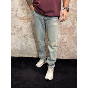 Pure Path The Eric Regular Fit Jeans Blue Green