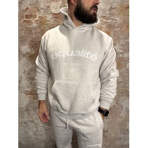 Equalité Celeste Oversized Hoodie Melange Grey