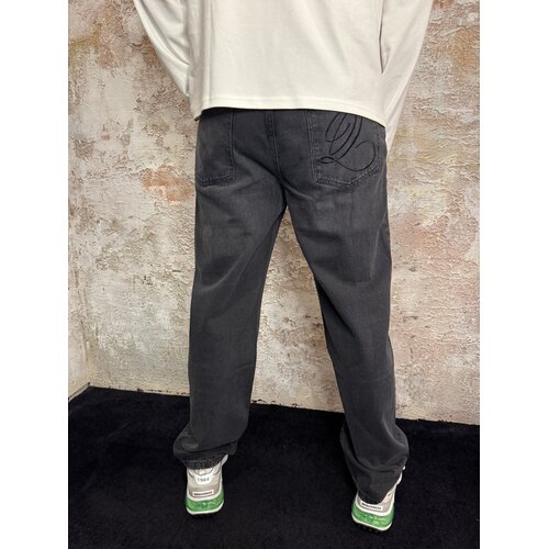 Quotrell Jason Straight Fit Jeans Black Quotrell Jason Straight Fit Jeans Black