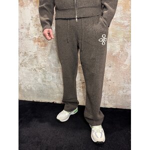 Quotrell Calvin Knitted Pants Brown Quotrell Calvin Knitted Pants Brown