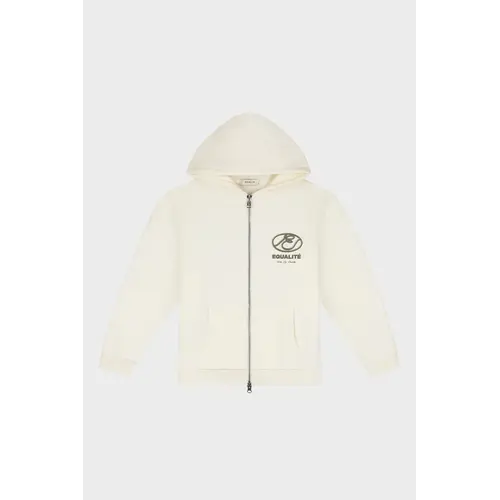 Equalité Arid Oversized Zip Offwhite Taupe Equalité Arid Oversized Zip Offwhite Taupe