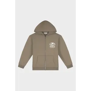 Equalité Arid Oversized Zip Taupe