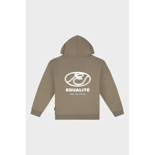 Equalité Arid Oversized Zip Taupe