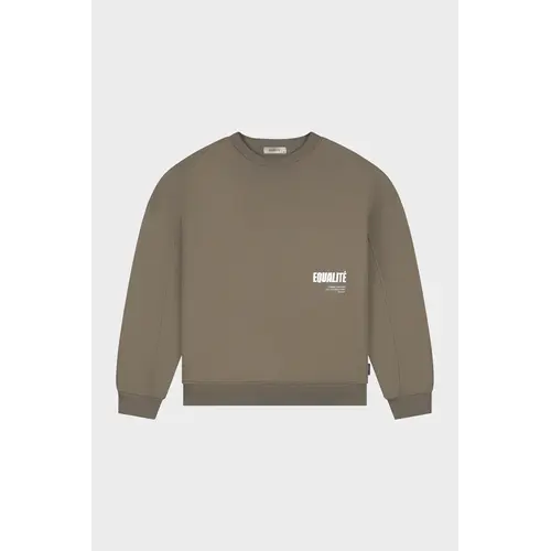 Equalité Elia Oversized Sweater Taupe Equalité Elia Oversized Sweater Taupe