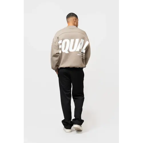 Equalité Elia Oversized Sweater Taupe Equalité Elia Oversized Sweater Taupe