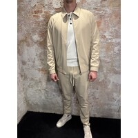 Tech Zipper Suits L.Brown