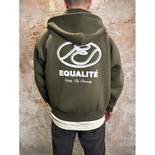 Equalité Arid Oversized Zip Army