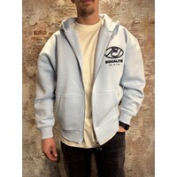 Arid Oversized Zip Blue Navy