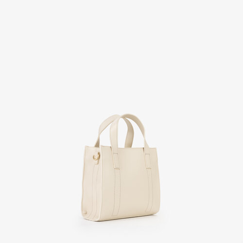Valentino by Mario Valentino Aury Re Shopping Bag Ecru