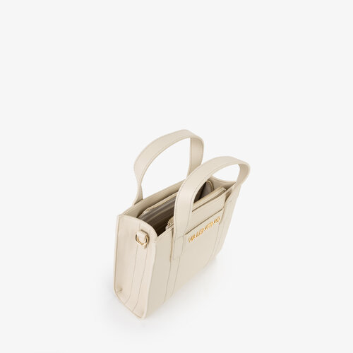 Valentino by Mario Valentino Aury Re Shopping Bag Ecru