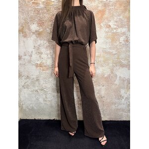 Sisters Point Girl Ju4 Jumpsuit Choco Silver Sisters Point Girl Ju4 Jumpsuit Choco Silver