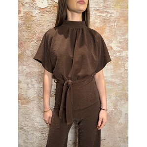 Sisters Point Girl Top Choco Silver Sisters Point Girl Top Choco Silver