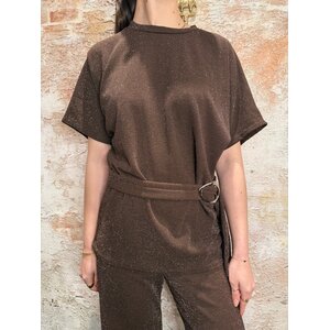 Sisters Point Gelia Top Choco Silver Sisters Point Gelia Top Choco Silver