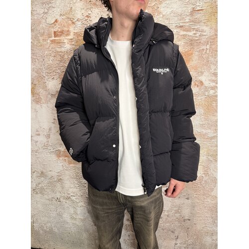Equalité Societé 2 in 1 Puffer Jacket Black Equalité Societé 2 in 1 Puffer Jacket Black