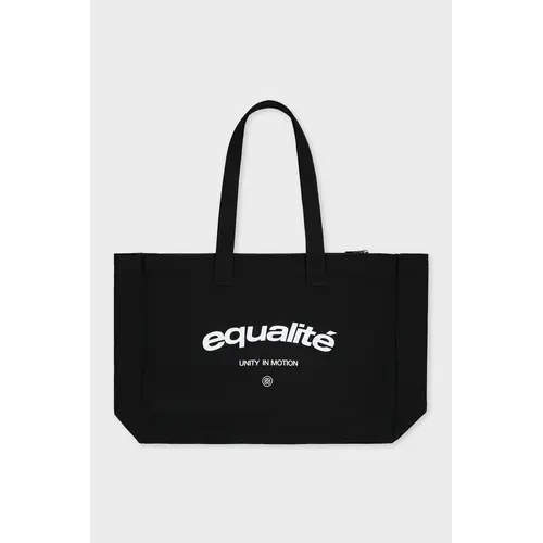 Equalité Celesté Canvas Shopper Black Equalité Celesté Canvas Shopper Black