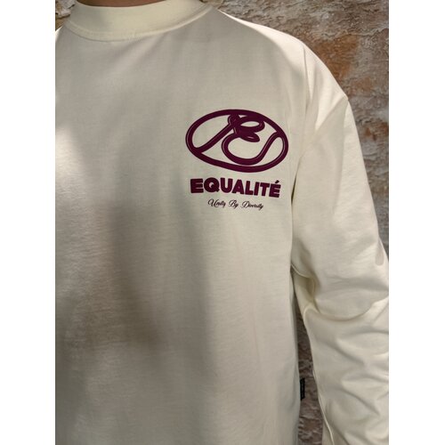 Equalité Arid Longsleeve Tee Off White Purple