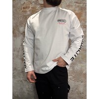 Universe Longsleeve Tee White