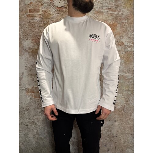 Equalité Universe Longsleeve Tee White