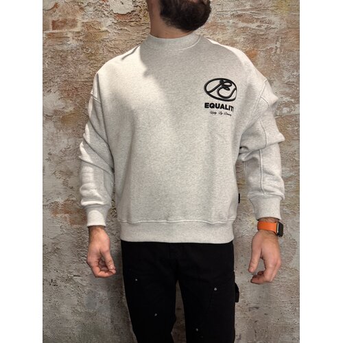 Equalité Arid Oversized Sweater Melange Grey