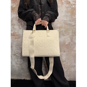 Valentino by Mario Valentino Samba Re Shopping Xl Ecru