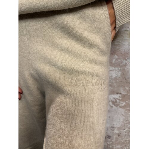 Malelions Women Knitted Pants Sand