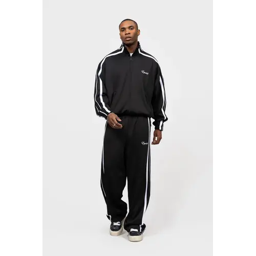 Equalité Oversized Track Jacket Black