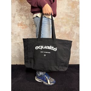 Equalité Celesté Canvas Shopper Black