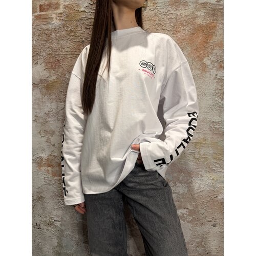 Equalité Universe Longsleeve Tee White