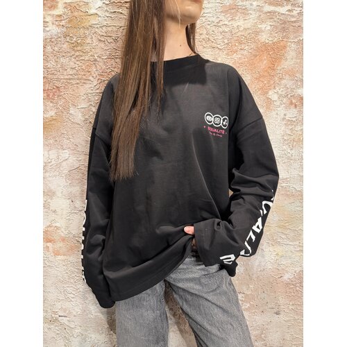 Equalité Universe Longsleeve Tee Black Pink