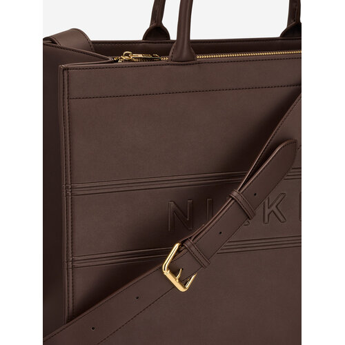 Nikkie Mayda Logo Shopper Coffee