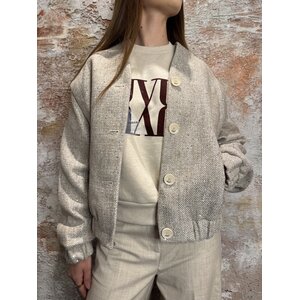 Josh V Kellie Jacket Light Brown Melange