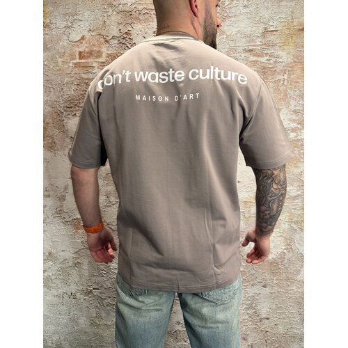 Don't Waste Culture Cleo T-Shirt Warm Grey