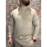 Logo Raglan Sweater Beige