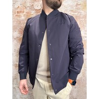 Travel Stretch Bomber Jacket Navy
